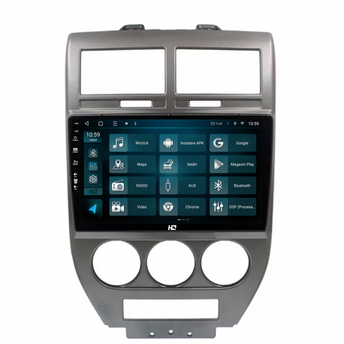 Android 4G Jeep Compass 2006-2010 4GB | Hub64.ro [3]