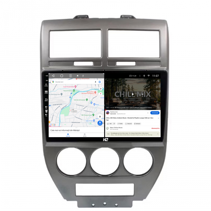Android 4G 6GB Jeep Compass 2006-2010 6GB | Hub64.ro [8]