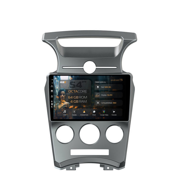 Navigatie Android 13 Kia Carens QLED | Hub64.ro [1]