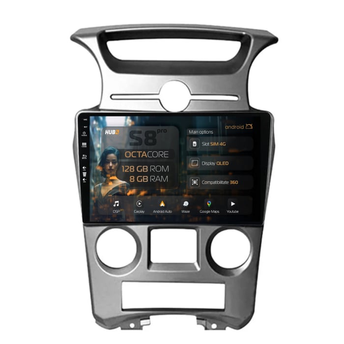 Navigatie Android 13 Kia Carens 2 8GB | Hub64.ro [1]