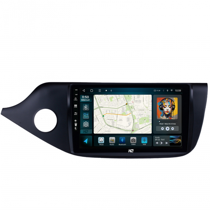 Navigatie QLED Android 13 Kia Ceed | Hub64.ro [2]