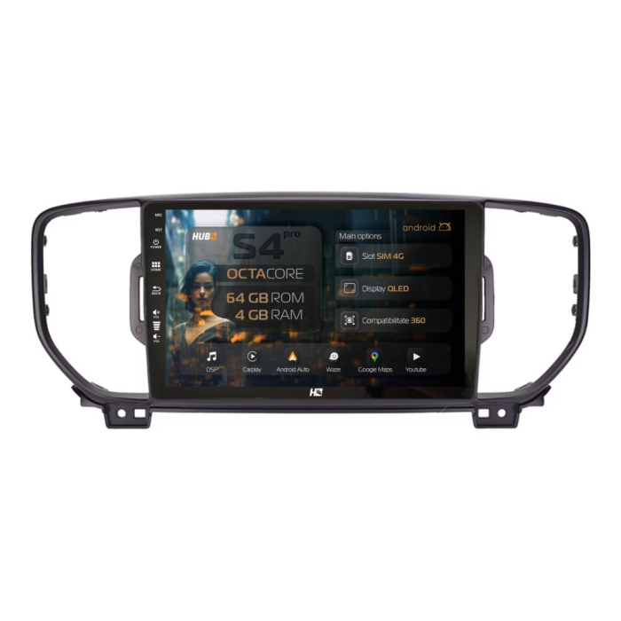Navigatie Android Kia Sportage (2016-2018) 4GB | Hub64.ro [1]