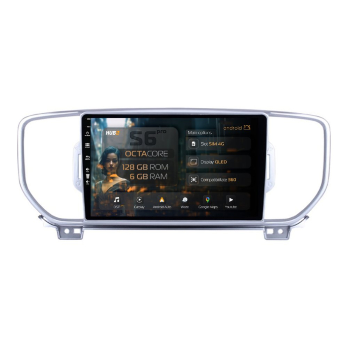 Navigatie Android Kia Sportage (2016-2018) 6GB | Hub64.ro [1]