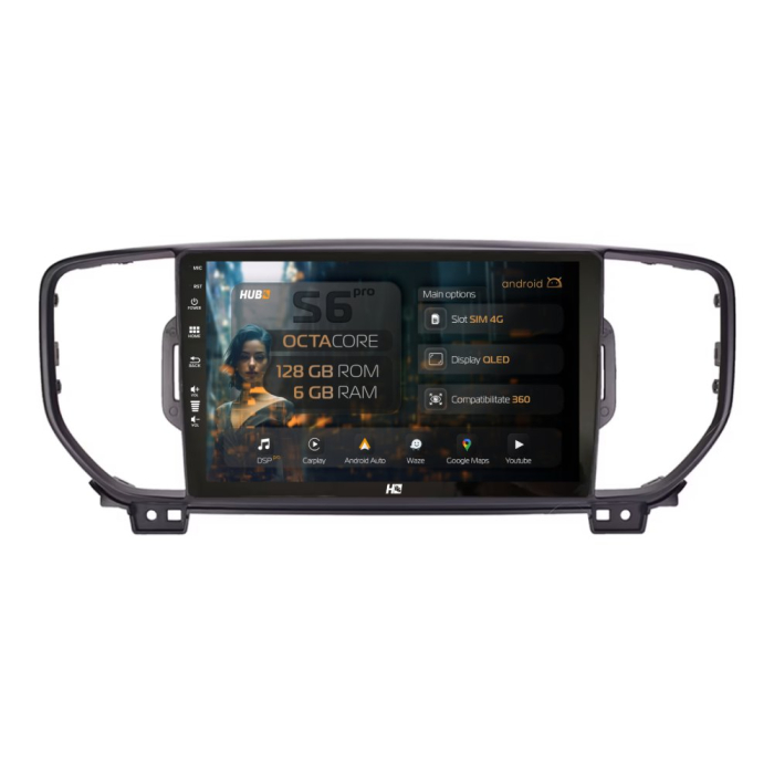Navigatie Android Kia Sportage (2016-2018) 6GB | Hub64.ro [1]