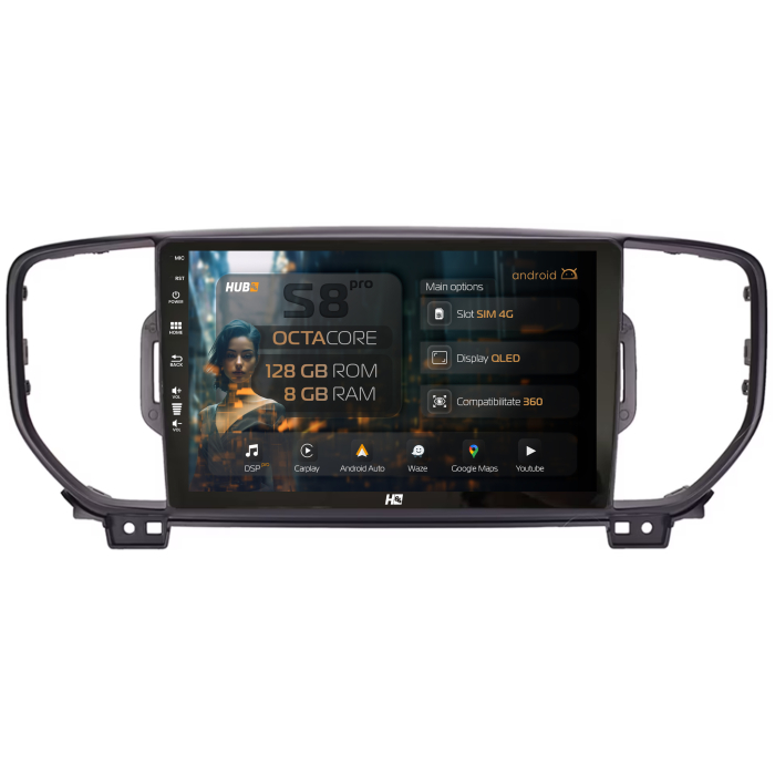 Navigatie Android Kia Sportage (2016-2018) 8GB | Hub64.ro [1]
