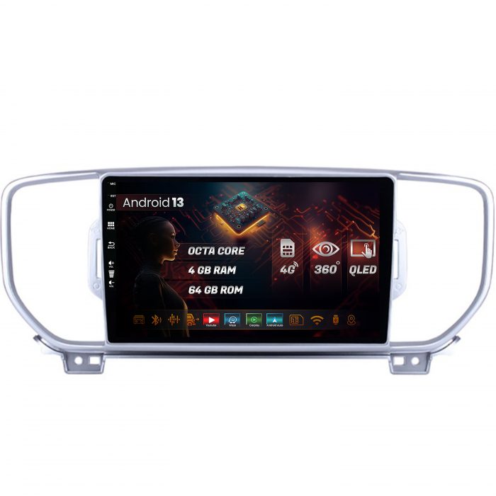 Navigatie Android Kia Sportage (2016-2018) 4GB | Hub64.ro [1]