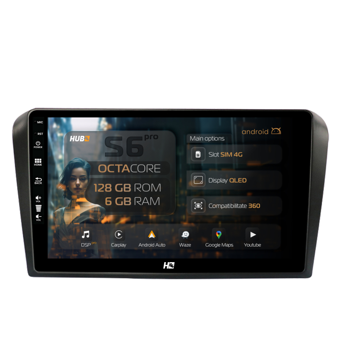 Navigatie Android 13 Mazda 3 4G 6GB | Hub64.ro [1]