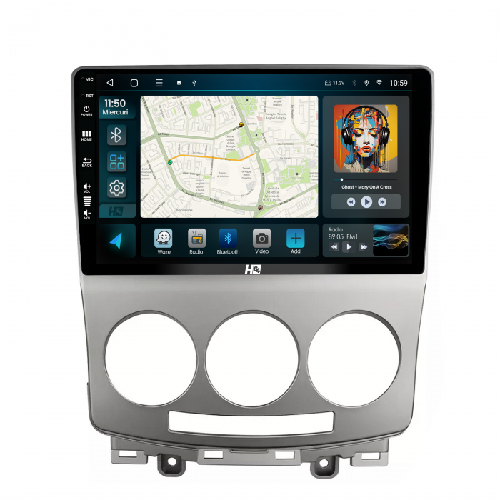 Navigatie Android 13 Mazda 5 QLED | Hub64.ro [2]