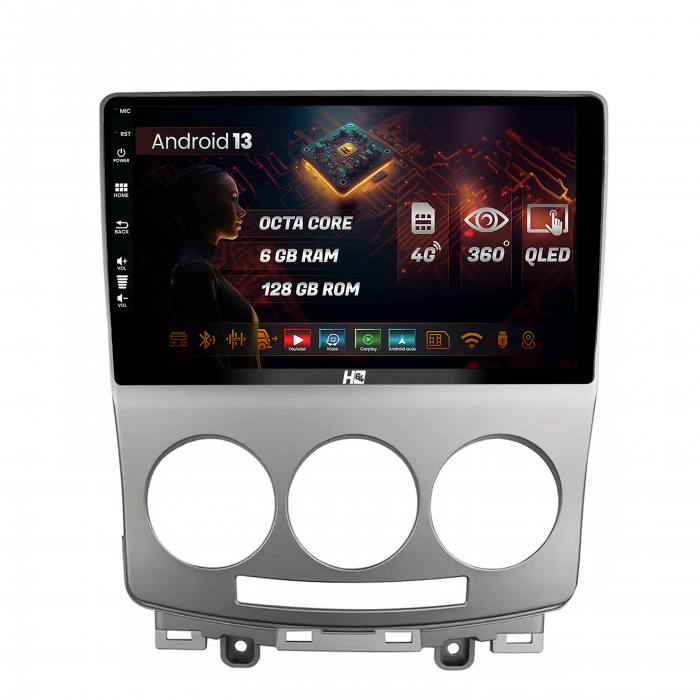 Navigatie Android 13 Mazda 5 4G 6GB | Hub64.ro [1]