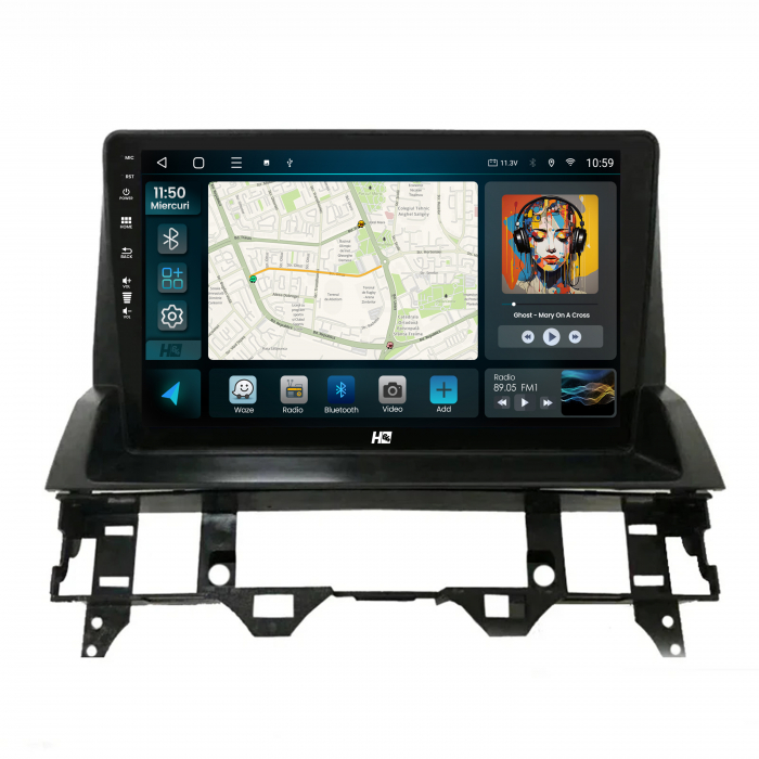 Navigatie  Android 13 Mazda 6 QLED | Hub64.ro [2]