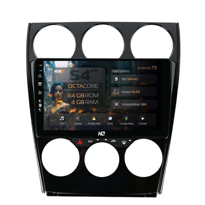 Navigatie  Android 13 Mazda 6 QLED | Hub64.ro [1]