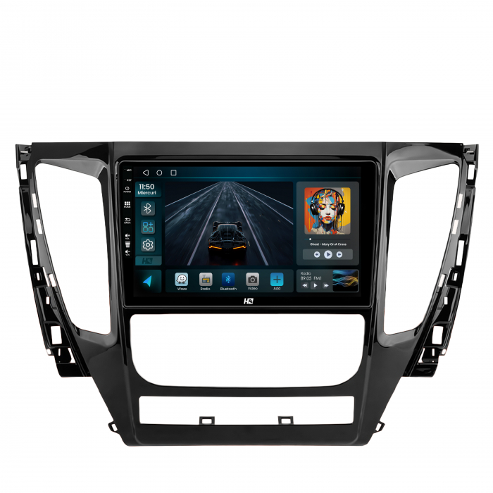 Navigatie Carplay Mitsubishi Pajero (2016-2018) Android 2GB | Hub64.ro [2]