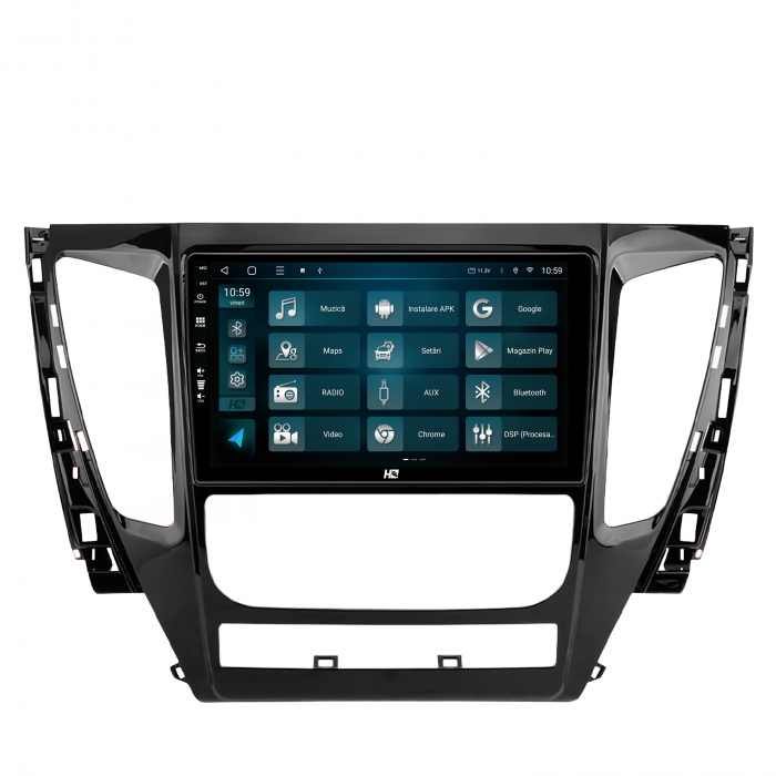 Navigatie Android 13 Mitsubishi Pajero (2016-2018) QLED | Hub64.ro [3]