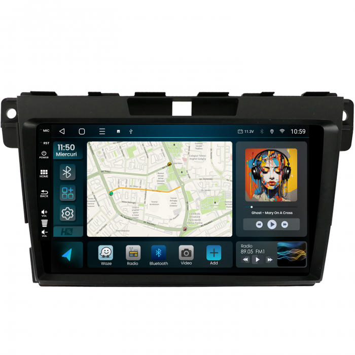 Navigatie Carplay 11 Renault Clio IV 2GB | Hub64.ro [2]