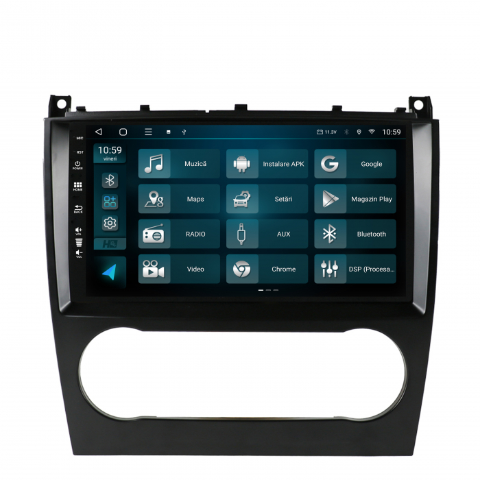 Navigatie Android 13 Mercedes W203 QLED | Hub64.ro [3]
