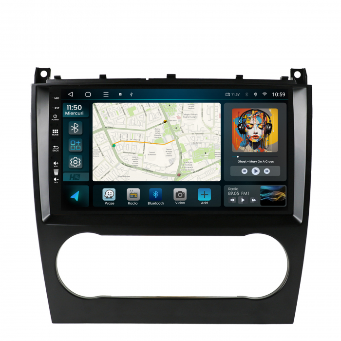 Navigatie Android 13 Mercedes G-Class W463 QLED | Hub64.ro [2]