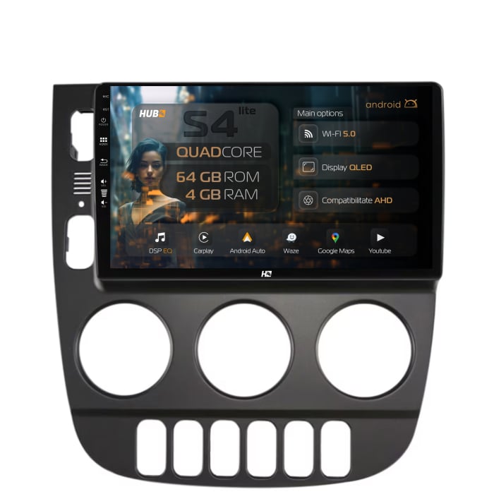 Android 13 Mercedes Benz ML W163 QLED | Hub64.ro [1]