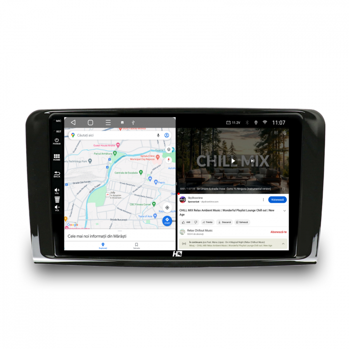 Navigatie Android 13 Mercedes Benz ML/GL QLED | Hub64.ro [6]