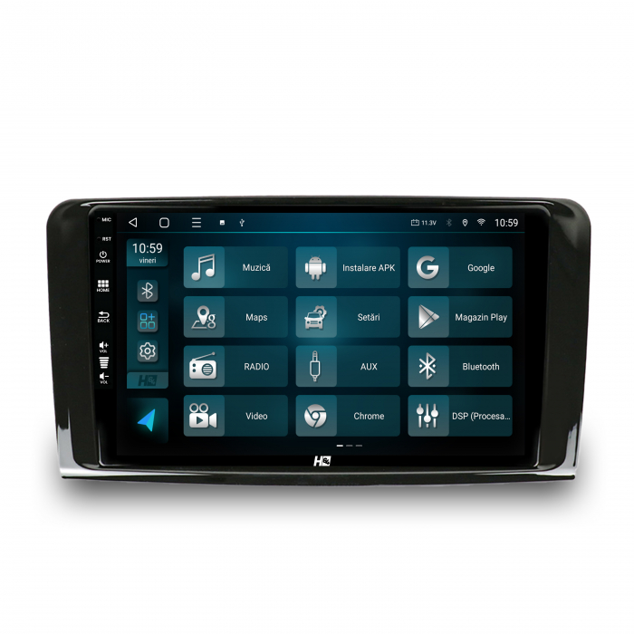 Android 13 Mercedes Benz ML/GL 8+128GB | Hub64.ro [3]