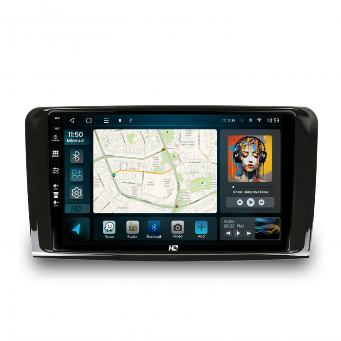 Android 13 Mercedes Benz ML/GL 8+128GB | Hub64.ro [2]