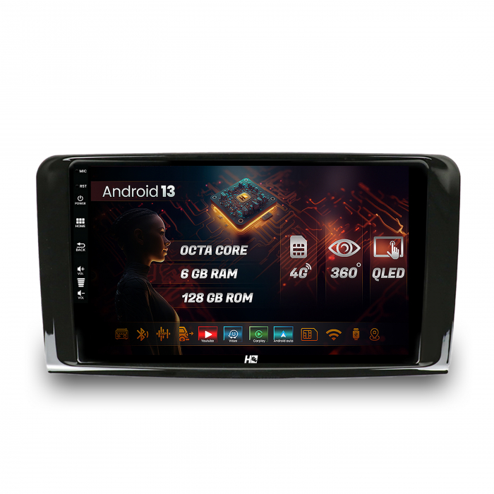 Navigatie Android Merdeces Benz ML/GL 4G 6GB | Hub64.ro [1]