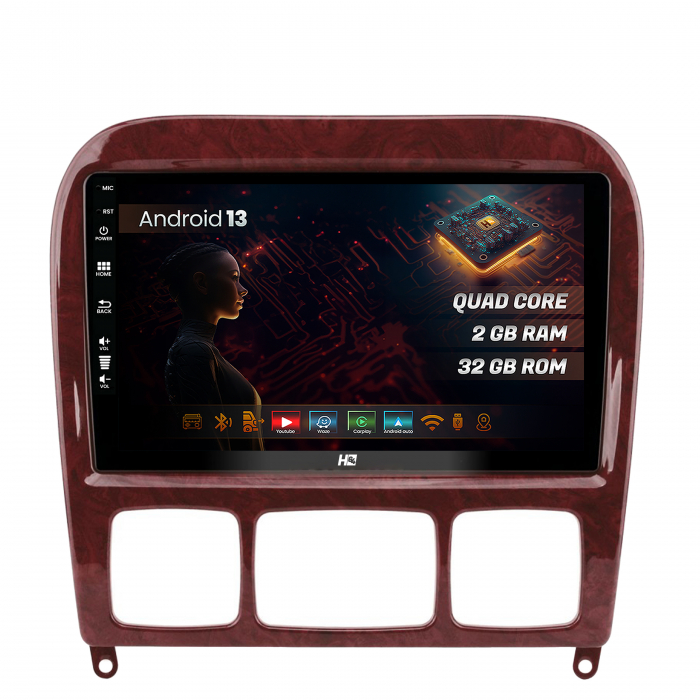 Carplay Android 13 Mercedes Benz ML W163 2GB | Hub64.ro [1]