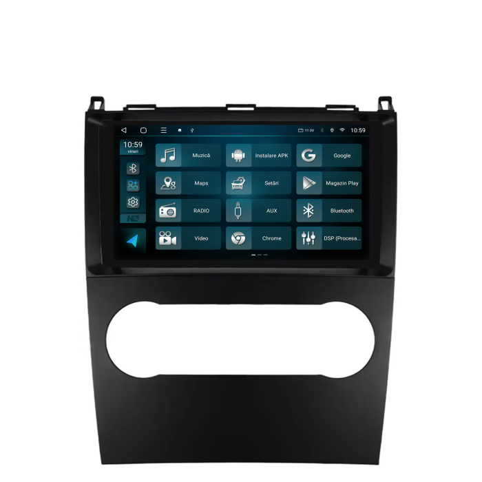 Navigatie Android 13 Mercedes Benz A/B Class (2004-2011) QLED | Hub64.ro [3]