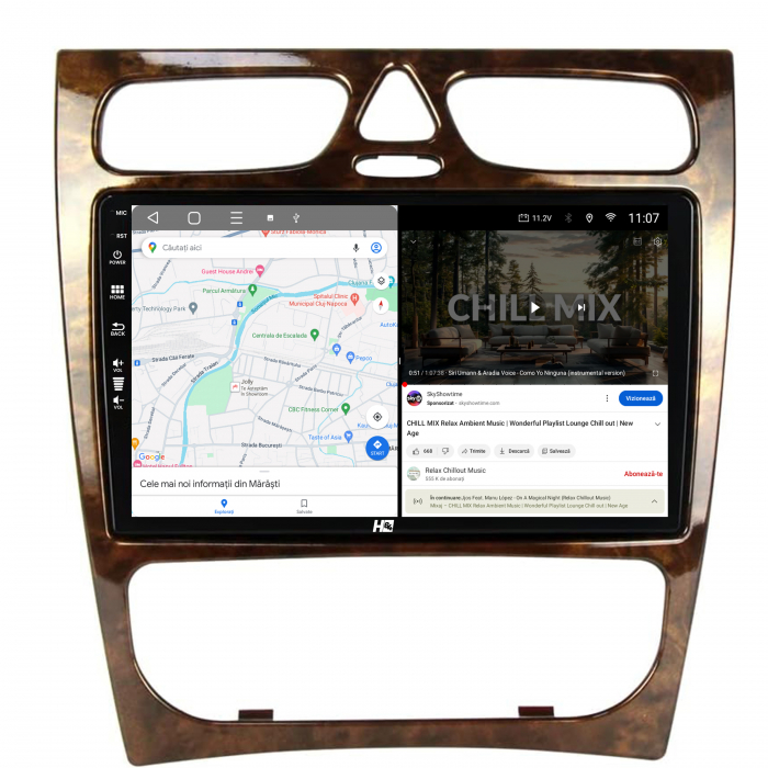 Navigatie Android 13 Benz C Class (W203) (2002-2004) 8+128GB | Hub64.ro [6]