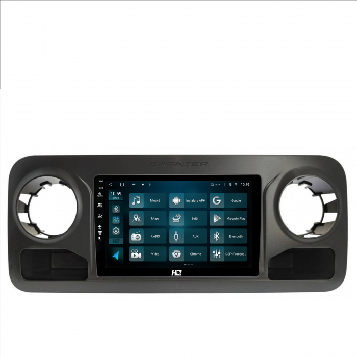 Carplay Android 13 Mitsubishi Lancer 2GB | Hub64.ro [3]