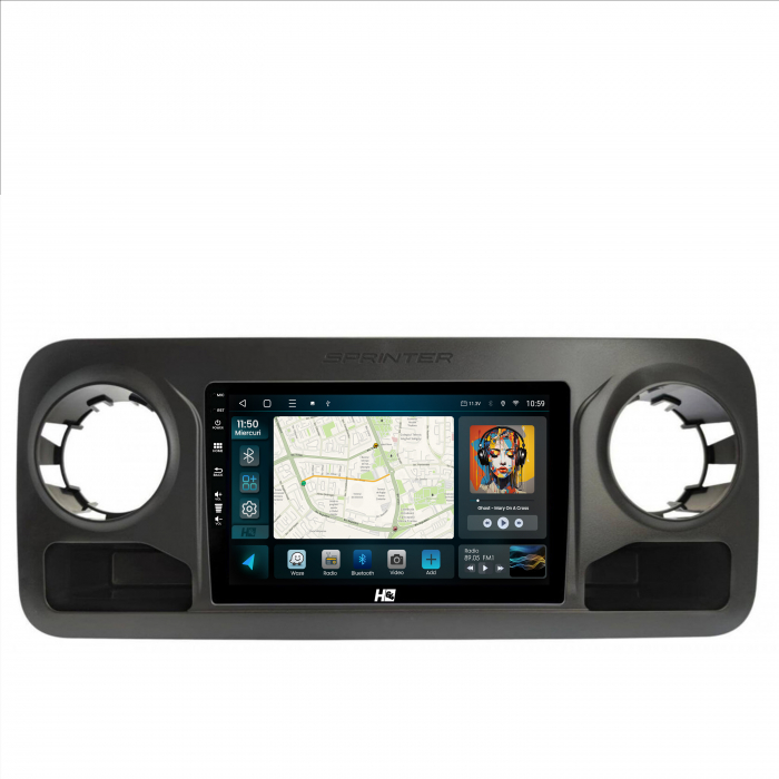Carplay Android 13 Mitsubishi Lancer 2GB | Hub64.ro [2]