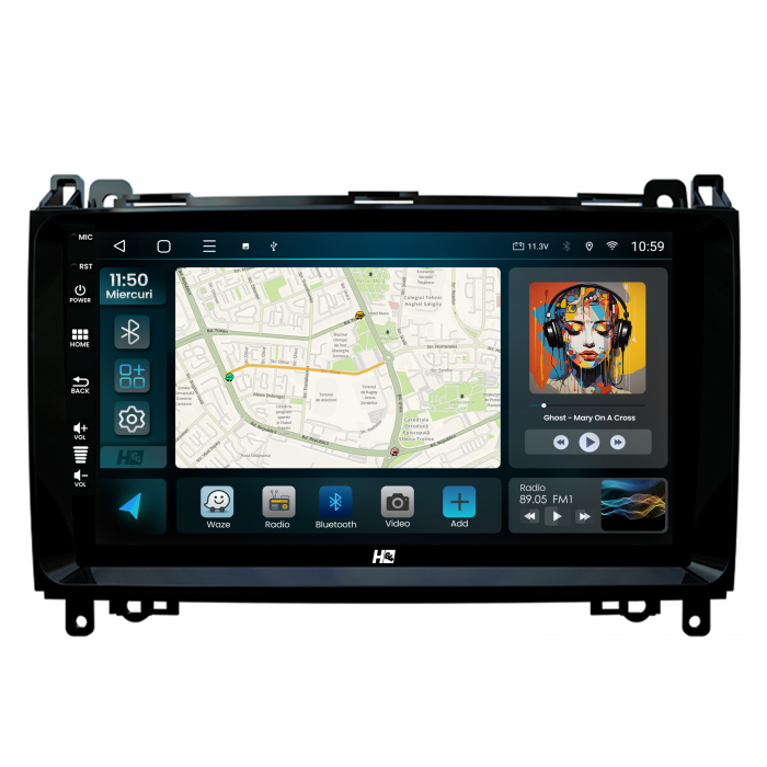 Navigatie Android Mercedes Benz 4G 6GB | Hub64.ro [2]
