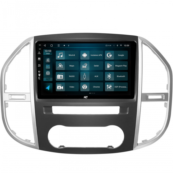 Carplay Android 13 Mercedes Benz ML W163 2GB | Hub64.ro [3]