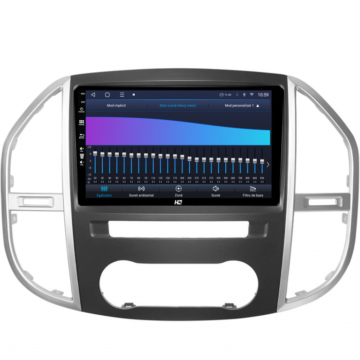 Navigatie Android Mercedes Benz Vito 4GB QLED | Hub64.ro [10]