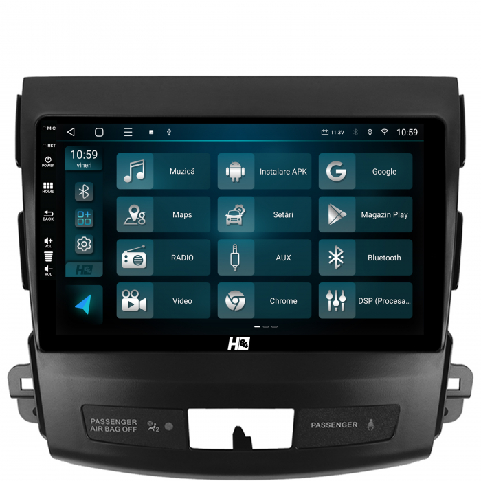 Android 13 Mitsubishi OUTLANDER/4007 QLED|Hub64.ro [3]