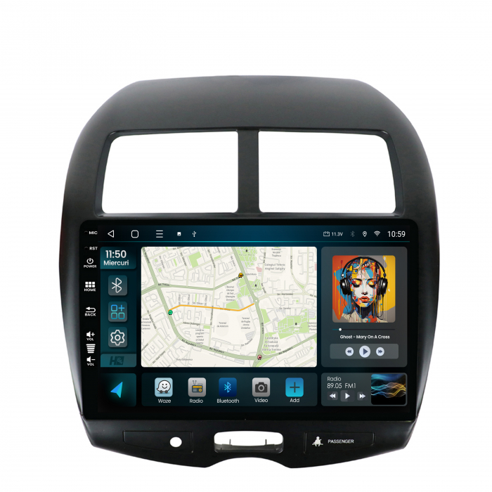 Carplay Android 13 Mitsubishi ASX / Peugeot 4008 (2010-2015) | Hub64.ro [11]