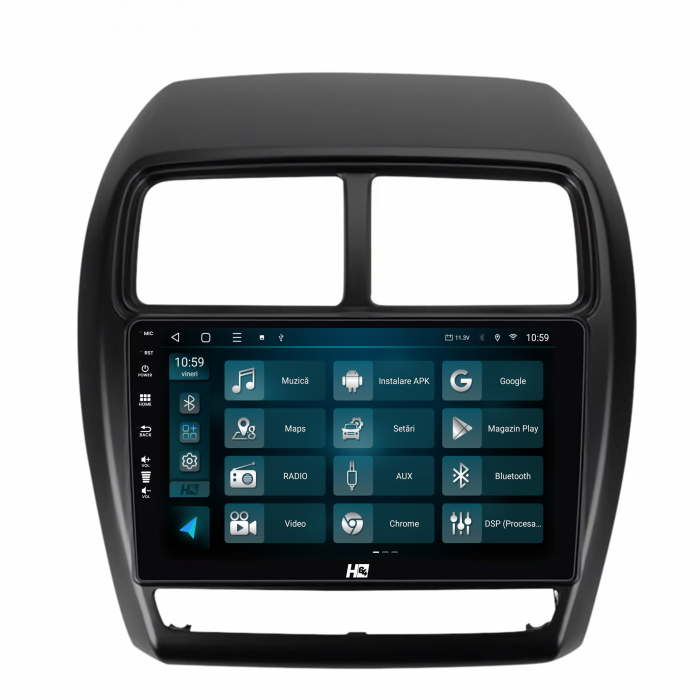 Navigatie QLED Mitsubishi ASX Android 4+64GB | Hub64.ro [3]
