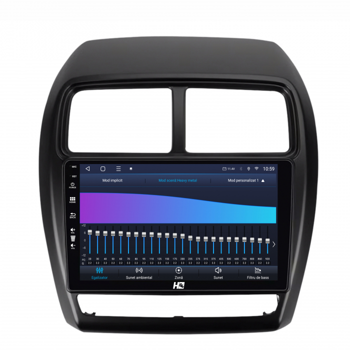Navigatie QLED Mitsubishi ASX Android 4+64GB | Hub64.ro [9]