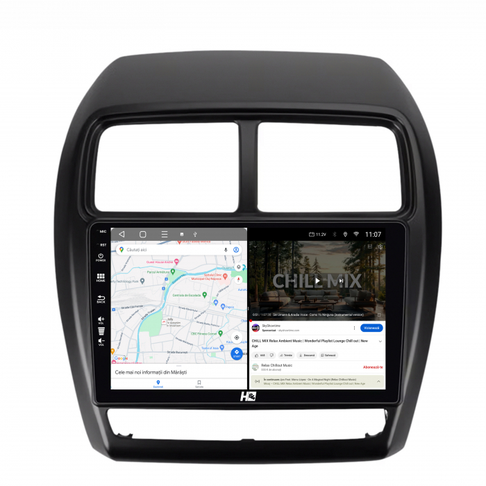 Navigatie QLED Mitsubishi ASX Android 4+64GB | Hub64.ro [6]