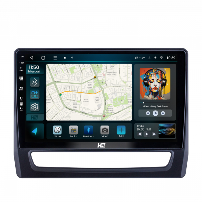 Navigatie Mitsubishi ASX Android 13 4G 6GB | Hub64.ro [2]