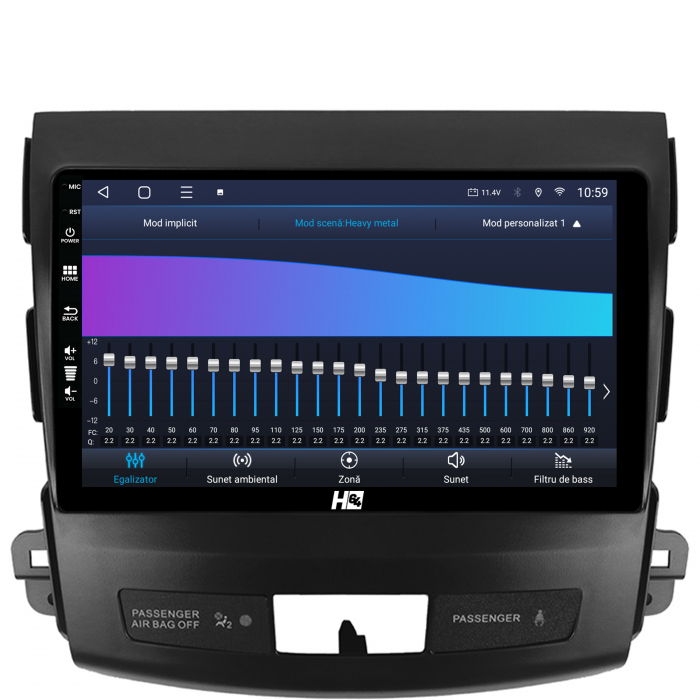 Navigatie Android10 Mitstubishi Peugeot 8+128GB | Hub64.ro [9]