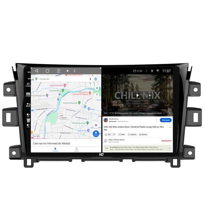 Navigatie Android 13 Nissan Navara QLED | Hub64.ro [6]