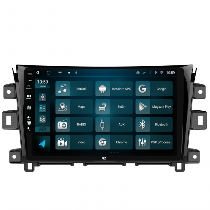 Navigatie Android 13 Nissan Navara QLED | Hub64.ro [3]