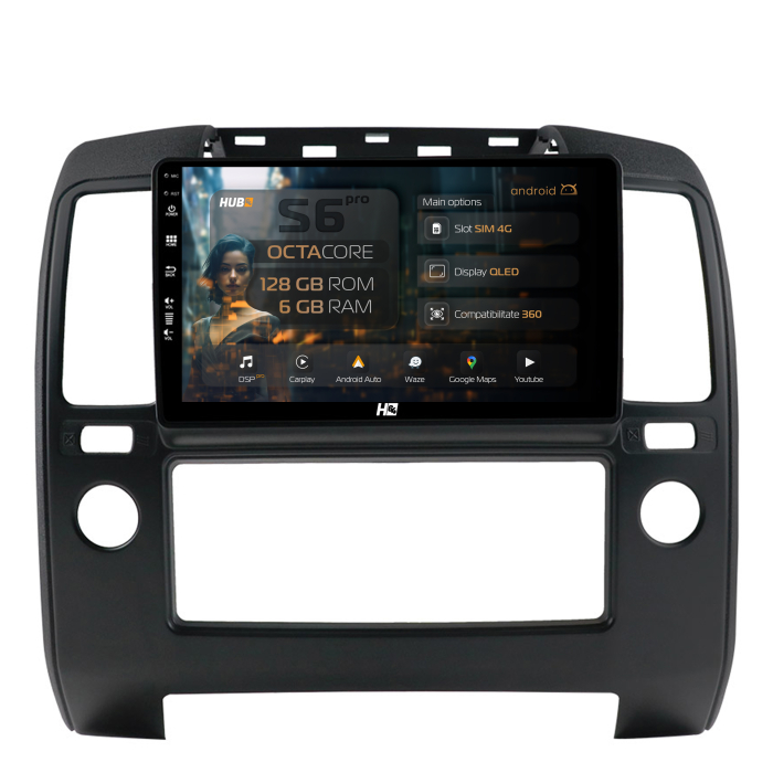 Navigatie Android Nissan Navara D40 6GB | Hub64.ro [1]