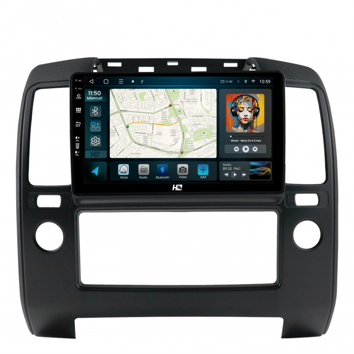 Navigatie Android 13 Nissan Navara D40 8GB | Hub64.ro [2]