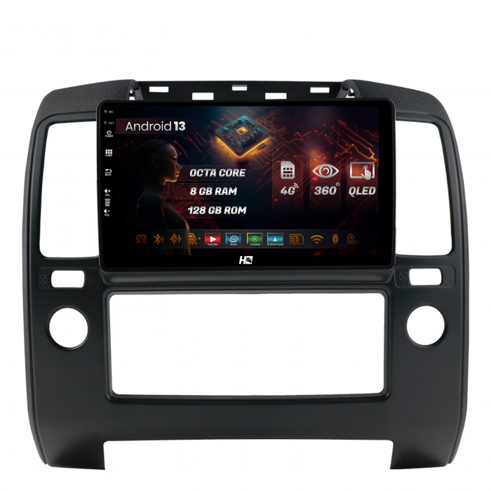 Navigatie Android 13 Nissan Navara D40 8GB | Hub64.ro [1]