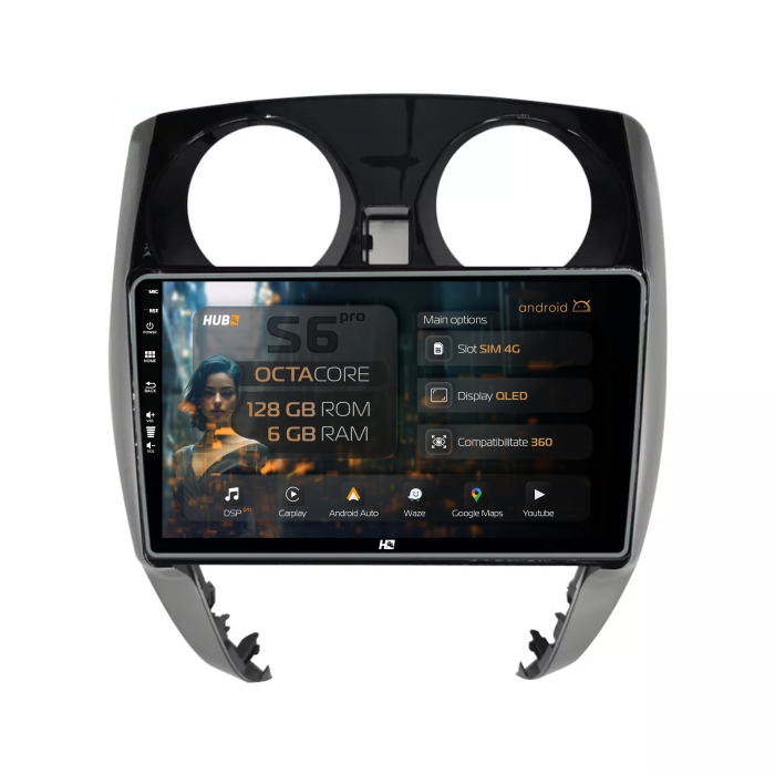 Navigatie Android Nissan Note (2012-2019) 6GB | Hub64.ro [1]