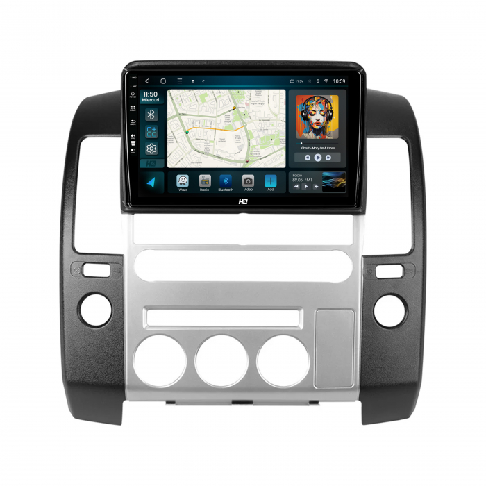 Navigatie Android 13 Nissan Navara QLED | Hub64.ro [2]
