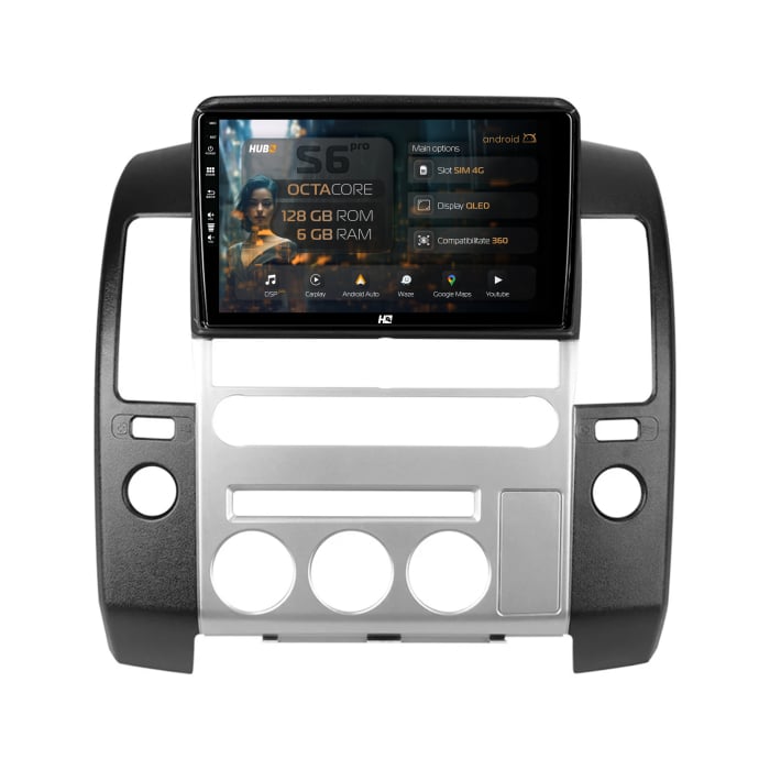 Navigatie Android Nissan Navara D40 6GB | Hub64.ro [1]