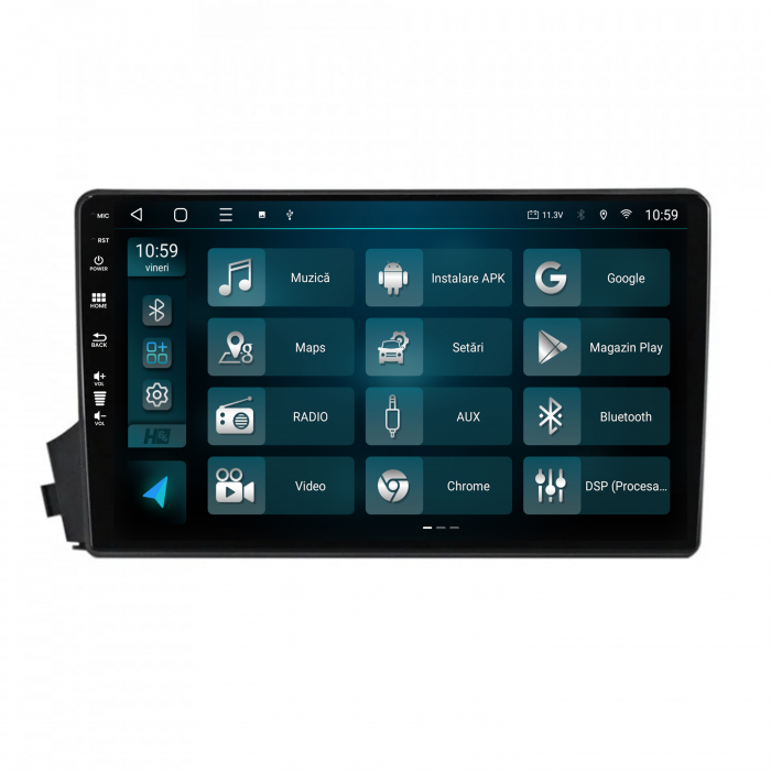 Navigatie Android 13 Ssangyong Actyon-Kyron (2005-2011) 8GB | Hub64.ro [3]