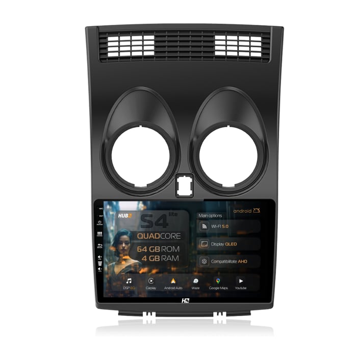 Navigatie Android 13 Nissan Qashqai QLED | Hub64.ro [1]